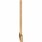 Ekena Millwork Portland Smooth Timber Gable Bracket, Western Red Cedar, 96"W x 28"H x 1 1/2"D x 3 1/2"F, 7/12 Pitch GBW096X28X0204POR00SWR - alternate 5